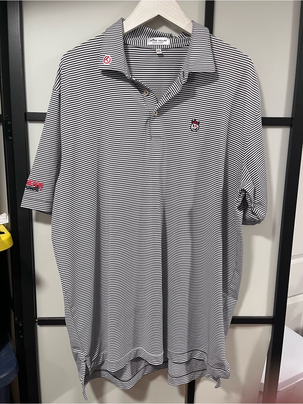 Scotty Cameron Peter Millar Golf Polo XXL Striped Circle T Jester Putter Studio